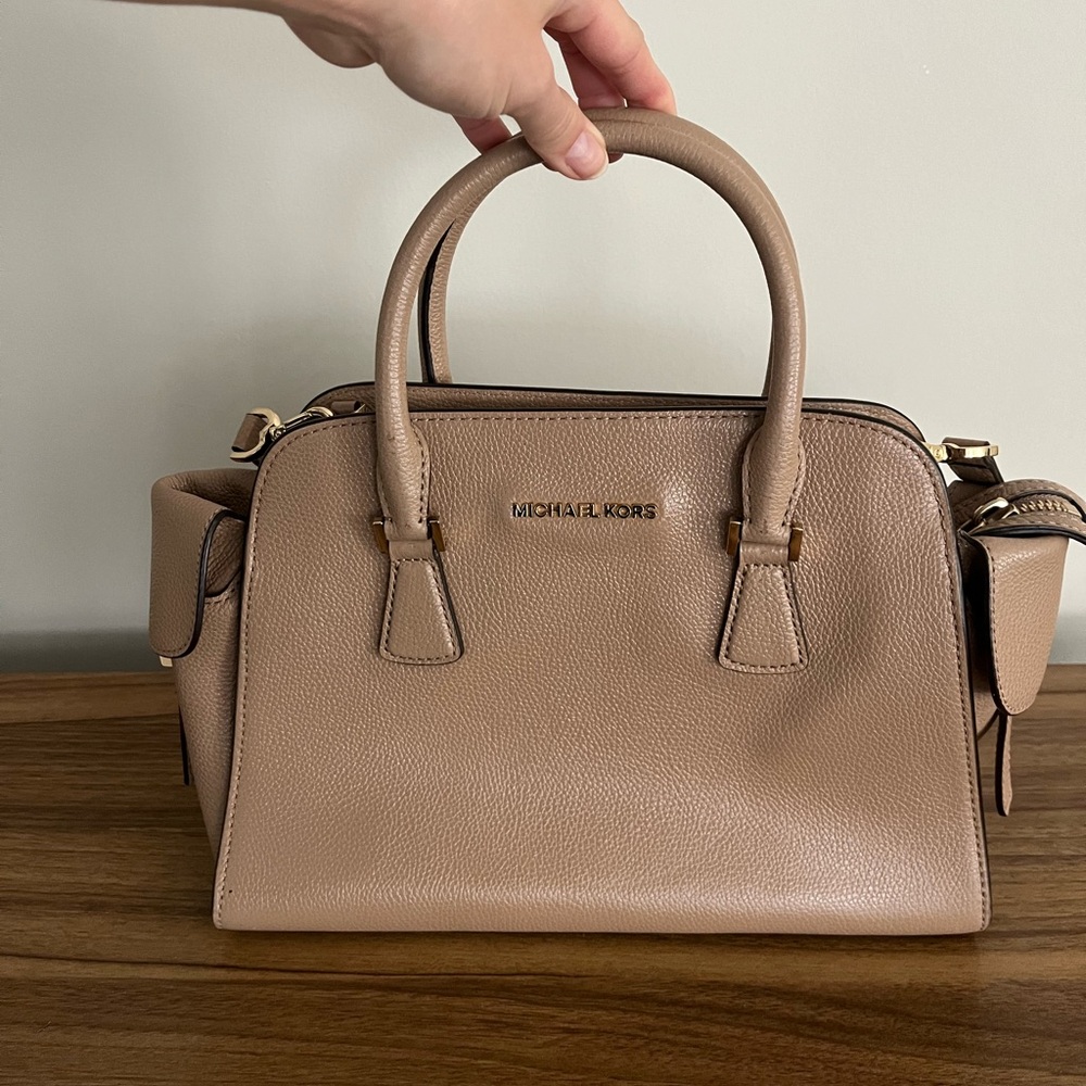 Michael Kors cross body satchel purse